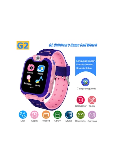 Leezsing Çocuklar İçin Akıllı Saat Bluetooth