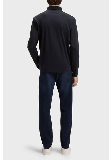 Boss Erkek Polo Yaka Sweat 50523917 406 Lacivert Lacivert Boss Erkek Polo Yaka Sweat 50523917 406 Lacivert Lacivert