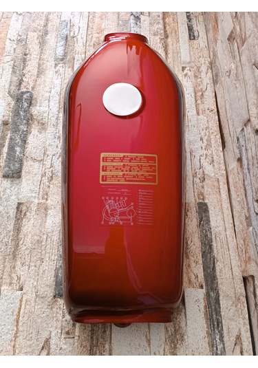 Cg Tam Kesik Benzin Deposu Kırmızı