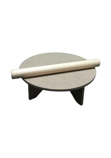 Ahşap Oyuncak Hamur Açma Sinisi