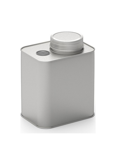 Sones Kare Teneke Metal Mühürlü Kutular Kahve Çekirdeği Tozu Teneke Kutular