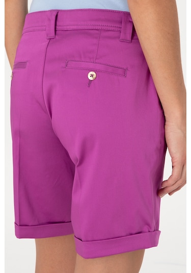 U.s. Polo Assn. Kadın Menekşe Şort / Bermuda 50299160-vr037 Menekse