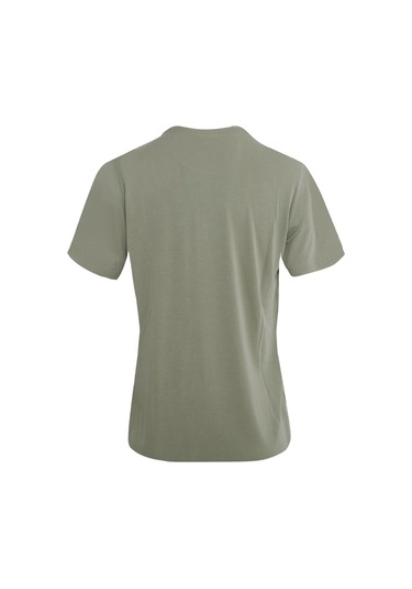 Uki Yeşil Comfort Fit Bisiklet Yaka T-shirt Yeşil