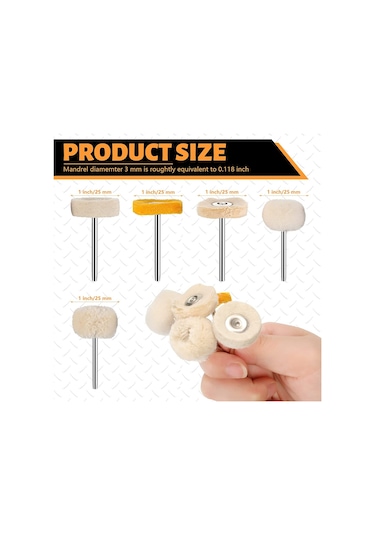 Yifomall 58 Parça Mini Cilalama Seti - Saat Ve Takılar İçin Yüksek Performanslı Parlatma Aleti