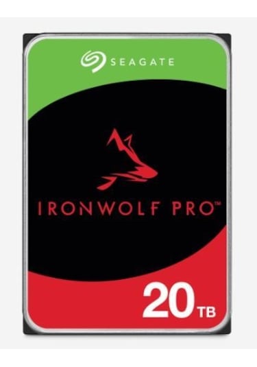 Seagate Ironwolf Pro ST20000NT001 3.5" 20 TB 7200 RPM SATA 3 HDD