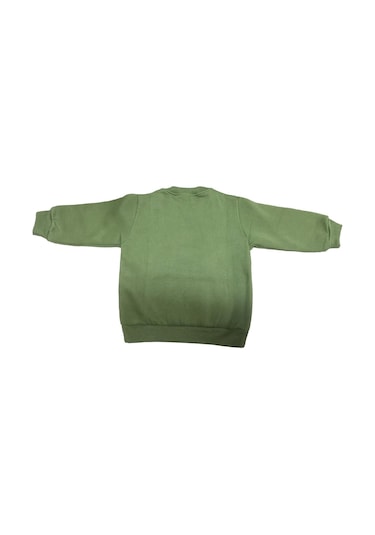 Benetton Çocuk Kanguru Sweatshırt Yeşil