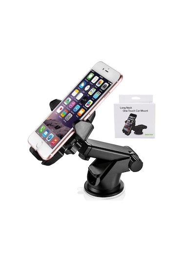 Uzayabilen Uzatmalı Telefon Tutucu Teleskopik Kıskaçlı Vantuzlu (393327404)