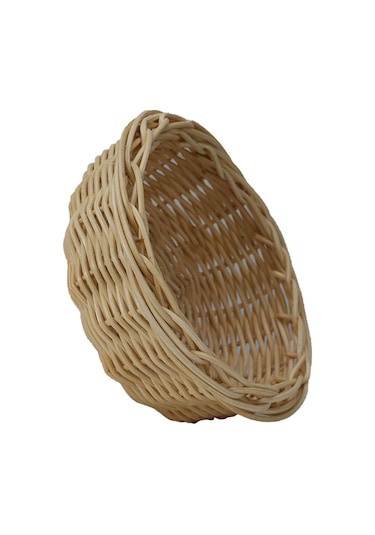 E38 El İşçiliği Hasır İp Sepet Örgü 13 13 Cm - 6183 Karışık