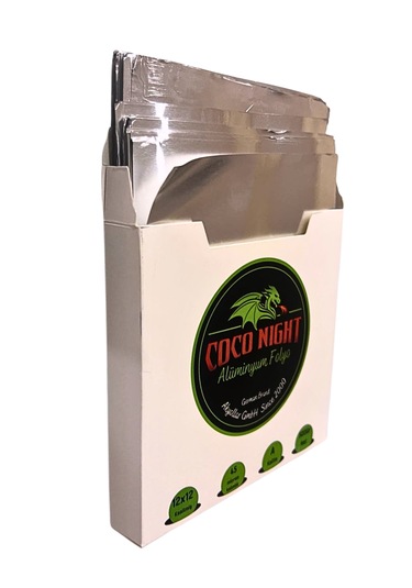 45 Mikron 500g Kesilmiş Hazır Nargile Folyosu Nargile Kömürü