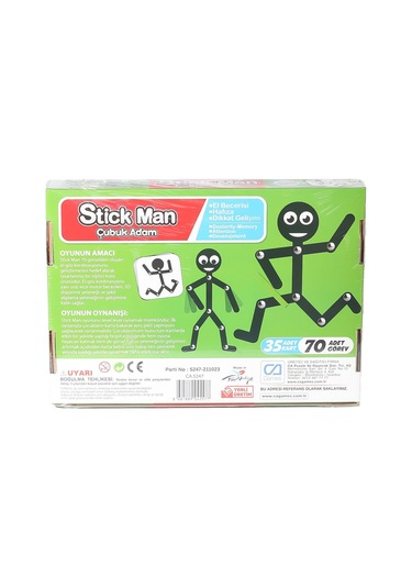 Capls-5247 Stıck Man Çubuk Adam