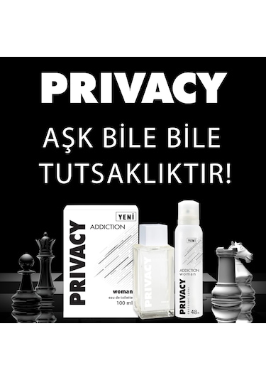 Privacy Woman Addiction Kadın Deodorant 6x150 ml