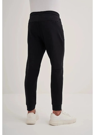 Cazador Slim Fit Rahat Kumaş Eşofman Altı-80010 Siyah