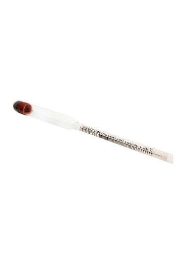 0-100Derece Kısa Form Alkol Metre Alkol Seviye Ölçer Cam Thr276X