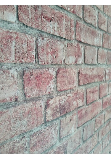 Tuğla Desenli 3d Duvar Kağıdı 5m² Diğer