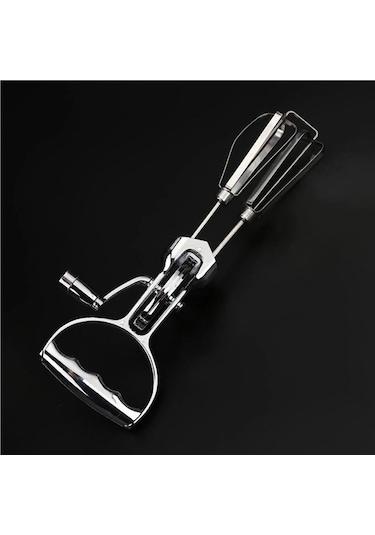 Didadodo Yumurta Paslanmaz Kafa Gümüş Ergonomik El Çırpıcılar Paslanmaz Çelik Gd Gümüş Gümüş