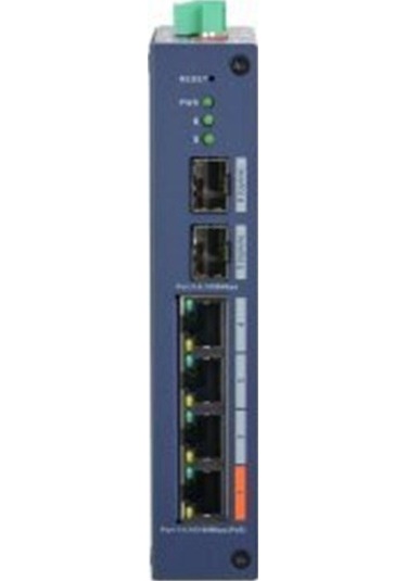 Dahua Chs4206-4gt-90 4 Port Poe 2 Port Sfp Gigabit Yönetilebilir Poe Switch 90w