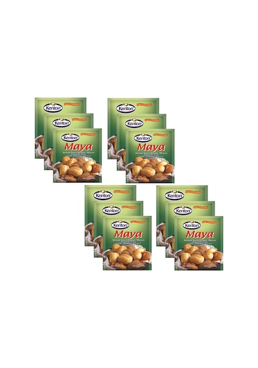 Kenton Instand Kuru Hamur Mayası 12'li