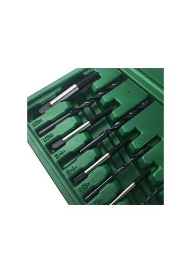 Pazly 11 Parçalı Vidalı Çıkartma Seti - Kırık Vida Sökücü Matkap Uçları, Profesyonel Çözüm