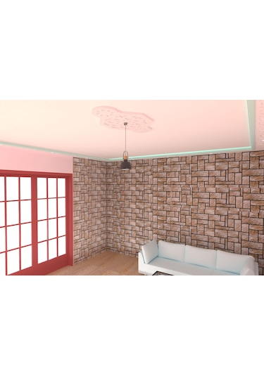 Motifpiyer Lamba Tavan Göbeği-14-55x95cm-sekizgen-2adet