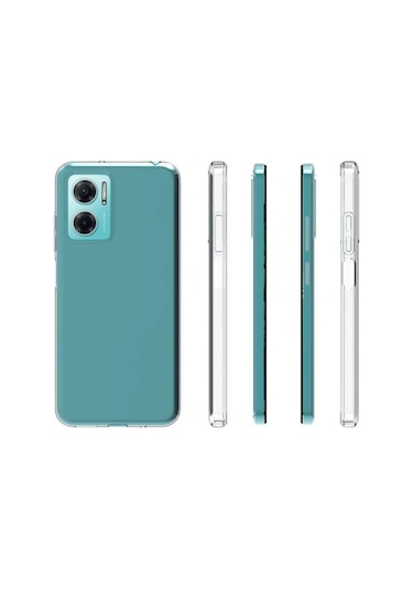 Xiaomi Redmi Note 11E Kilif Seffaf Ince Esnek Süper Silikon 560545463