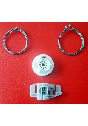 Renault Modus On Sol Cam Kriko Teli ve Tamir Seti