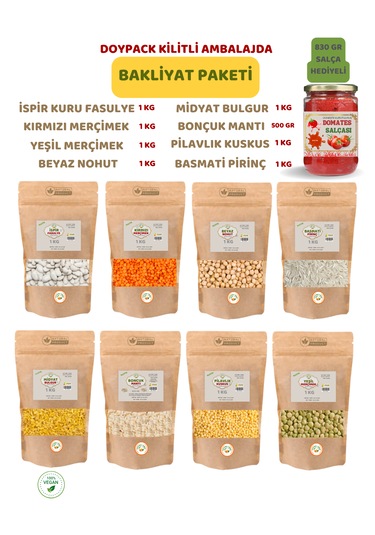 Naturel Yerli Üretim Bakliyat Paketi