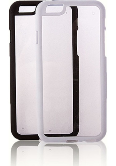 Iphone 6 4,7 Inç Çerçeveli Soft Silikon Siyah 367073609