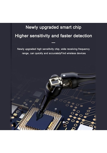 Geeroyoo Gizli Kamera Dedektörü, Gps Takip Bulucu, 6 Seviye Hassasiyetli Dinleme Cihazı Dedektörü