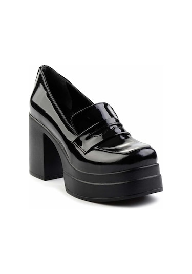 Siyah Kadın Klasik Topuklu Ayakkabı K01181062508 Siyah