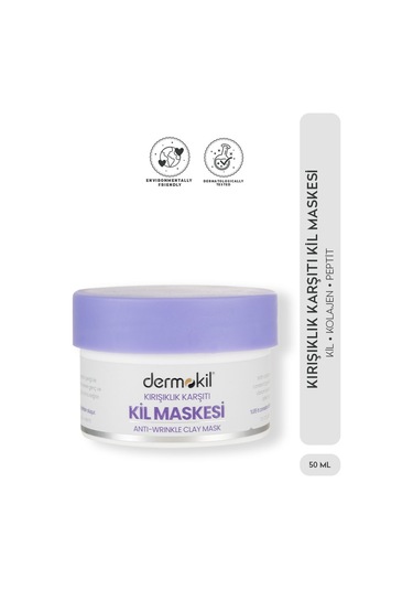 Dermokil Kırışıklık Karşıtı Kil Maskesi 50 ML