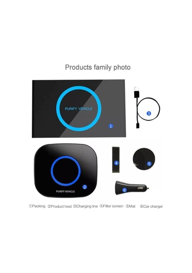 Sones Mc-cz00 Araba Negatif İyon Akıllı Usb Hava Temizleme Cihazı