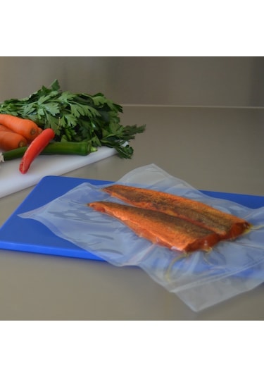 5 Kg Gıda Vakum Poşeti 120 Mikron Düz Vakum Poşeti 25X35 K-353