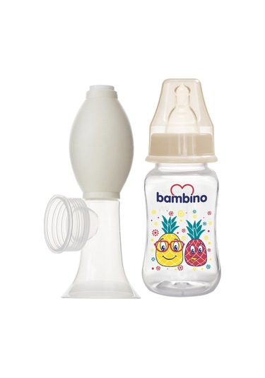 Bambino Tirle Manuel Göğüs Pompası ve Pp Biberon