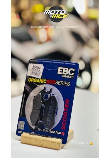 Sym Fıddle 4 125 24-25 Ebc Sfa264 Motor Balata Güçlü & Güvenli Frenleme