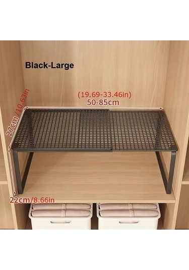 Willowhaven Beyaz M Boy Katlanır Gardırop Düzenleyici - Ayarlanabilir Raflı Çelik Giysi Askılık