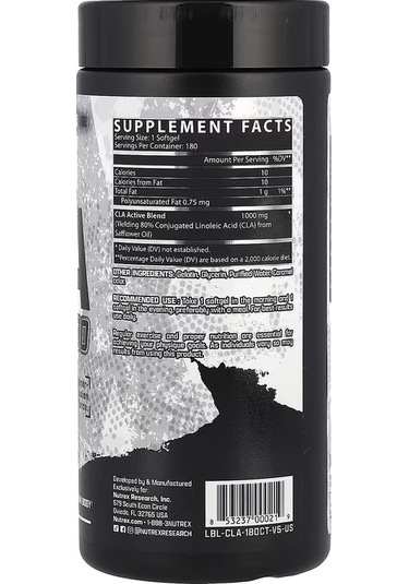 Nutrex Cla 180 Softgels Kapsül