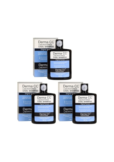 Derma Cc Laboratories C Gel Şampuan 3 x 500 ML