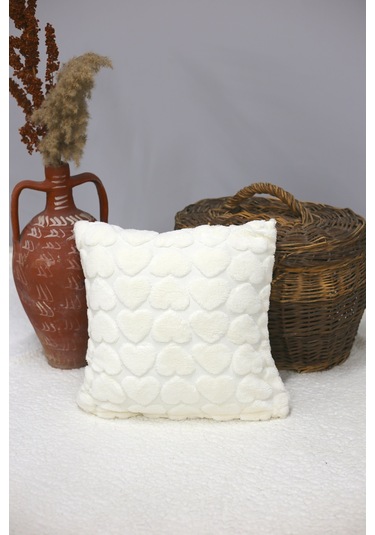 Love Welsoft Jakarlı Dekoratif Kırlent Kılıfı 43x43 Cm - Ztlove KARIŞIK