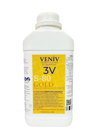 3v S-80 Gold 5l- Mikronize Form Yüksek Kükürt 1