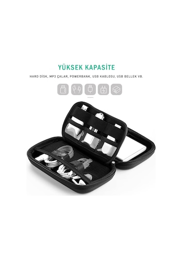Ugreen 2.5 Inch Darbe Korumalı Hard Disk Çantası-Large