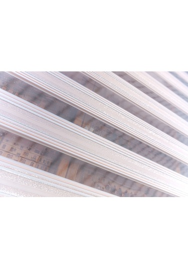 Simli Pudra Zebra Stor Perde Pudra