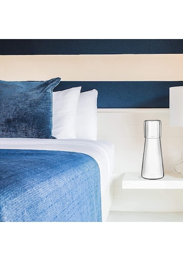 Teltree Dayanıklı Borosilikat Cam Su Sürahisi - Modern Ve Şık Tasarım Beyaz