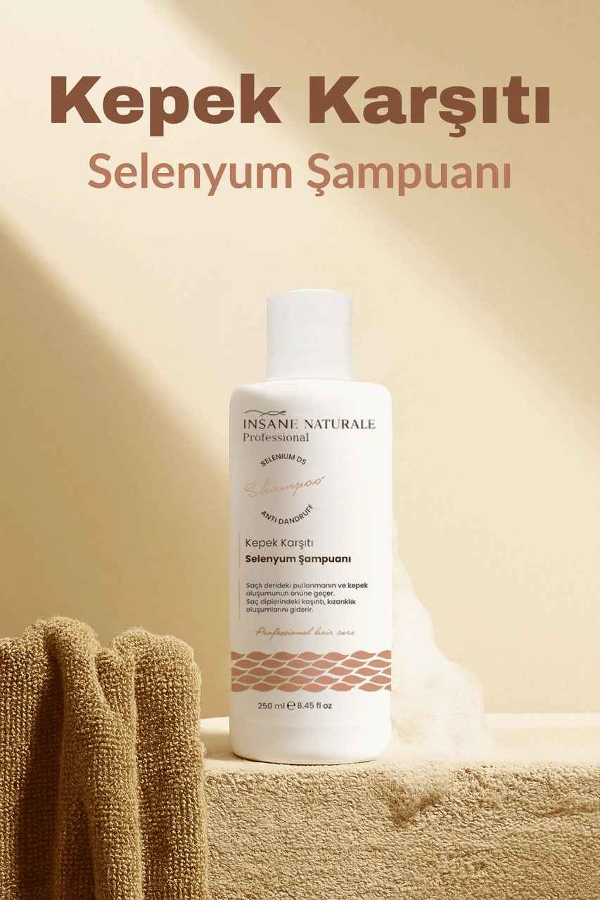 Insane Naturale Kepek Karşıtı Selenyum Şampuanı 250 ML