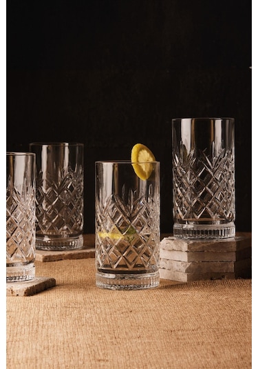 Melony Long 4'lü Meşrubat Bardak 450ml