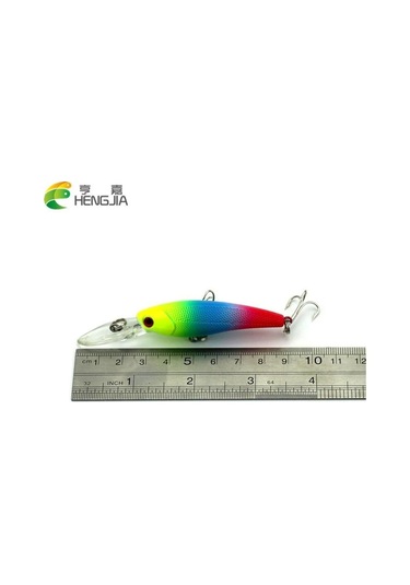 Hengjıa 0.29 Oz/8.4g Plastik Minnow Balık Yemi Teknesi Uzaktan Kumandalı Olta Atıcı Pike Seyahat Olta Takımı 4 Adet