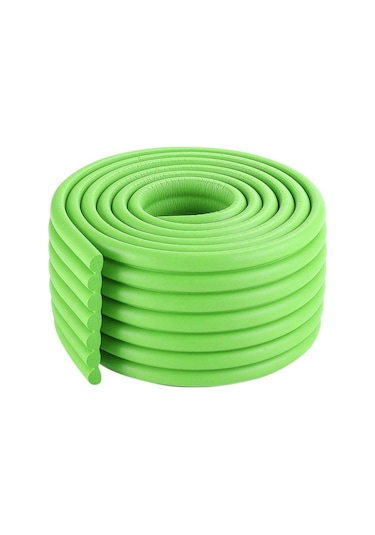 Koruma Çarpışma Yastığı Köpük Tampon Masa Köşe Koruyucu Masa Kenar Koruma Şeridi Bebek Güvenliği Yeşil