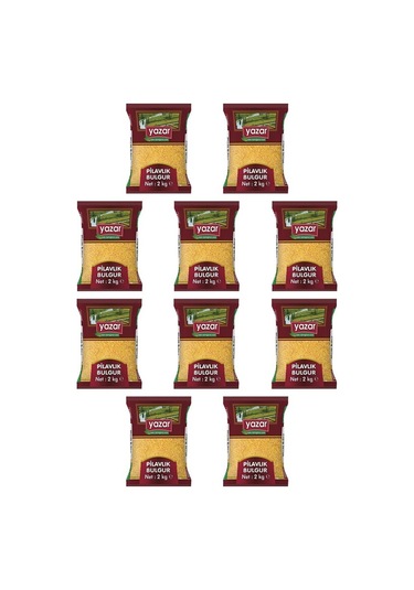Yazar Pilavlık Bulgur 10 x 2 KG