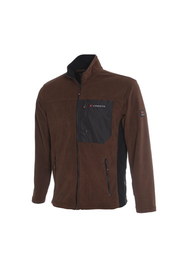 Cresta Outdoor Çift Renkli Mikro Polar Fermuarlı Erkek Ceket