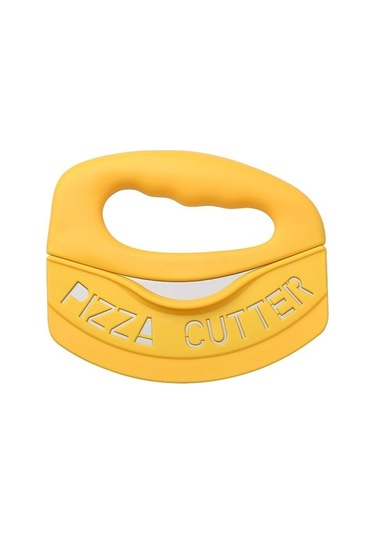 Primepickings 2 Adet Paslanmaz Çelik Pizza Kesme Bıçağı, Halkalı Çok İşlevli Pişirme Aracı Diğer