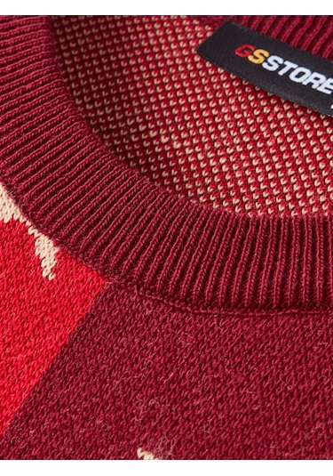 Gsstore Galatasaray Yeni Yıl Kazak E252302 Bordo - Kırmızı
